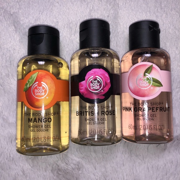 The Body Shop 3 Travel Size Shower Gel (60ML) - Picture 2 of 4